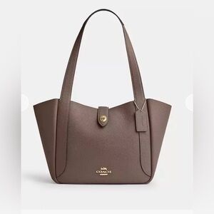 NWT Coach Hadley Turnlock Tote Bag.